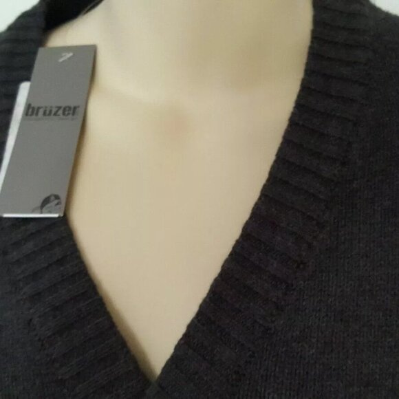 Michigan State Spartans Sweater Size Small Charcoal Button Front Cardigan Heavy - Picture 3 of 5